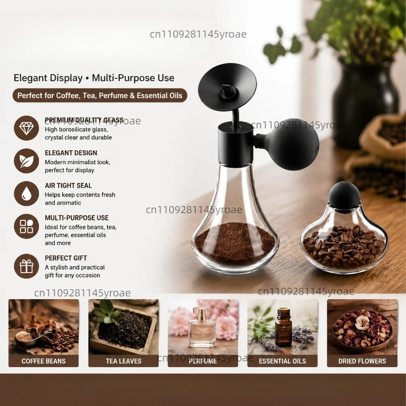 Essential Oils - Flacon d'échantillon en verre pour arômes,