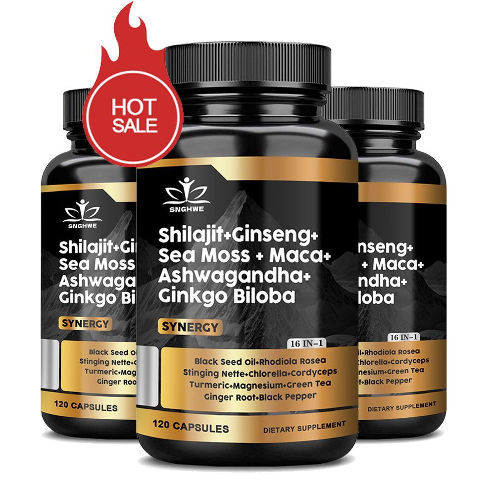 Ginger Tea - Shilajit Suppléments Ginseng & Mousse de