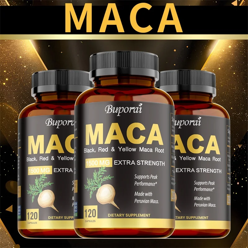 Herbal Supplement - Capsules de Maca - Augmenter la