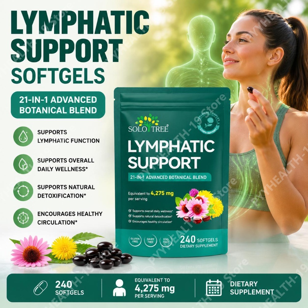 Echinacea - Gélules de soutien lymphatique Solo Tree