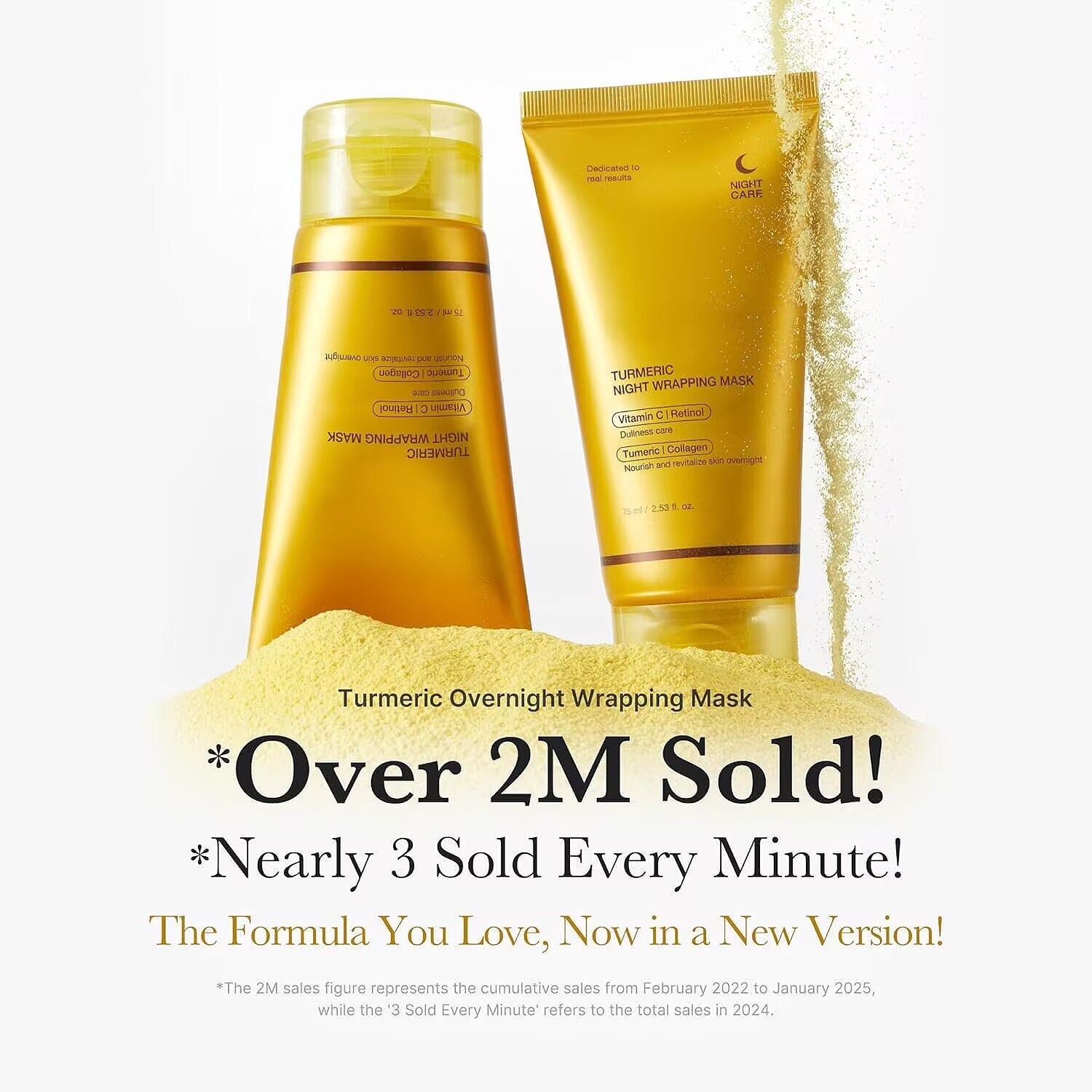 Turmeric - Masque peel-off au curcuma et au