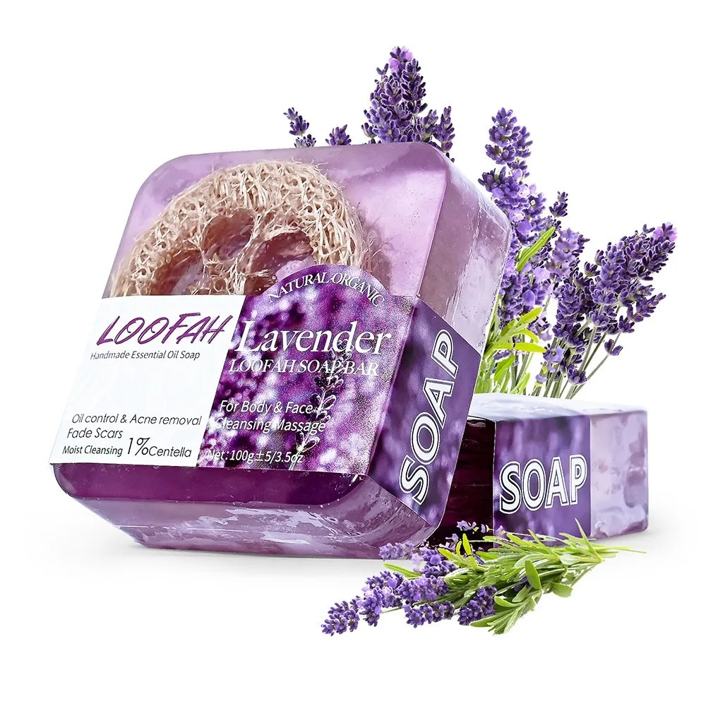 Lavender Oil - Savon à l'huile essentielle de lavande