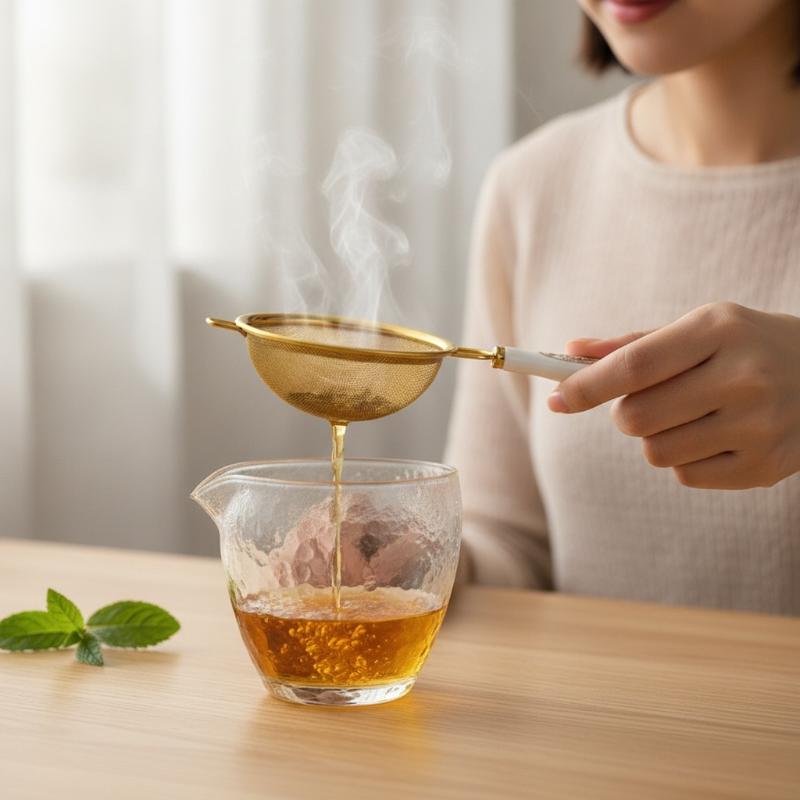Passoire à thé en acier inoxyd - Herbal Tea avis et prix