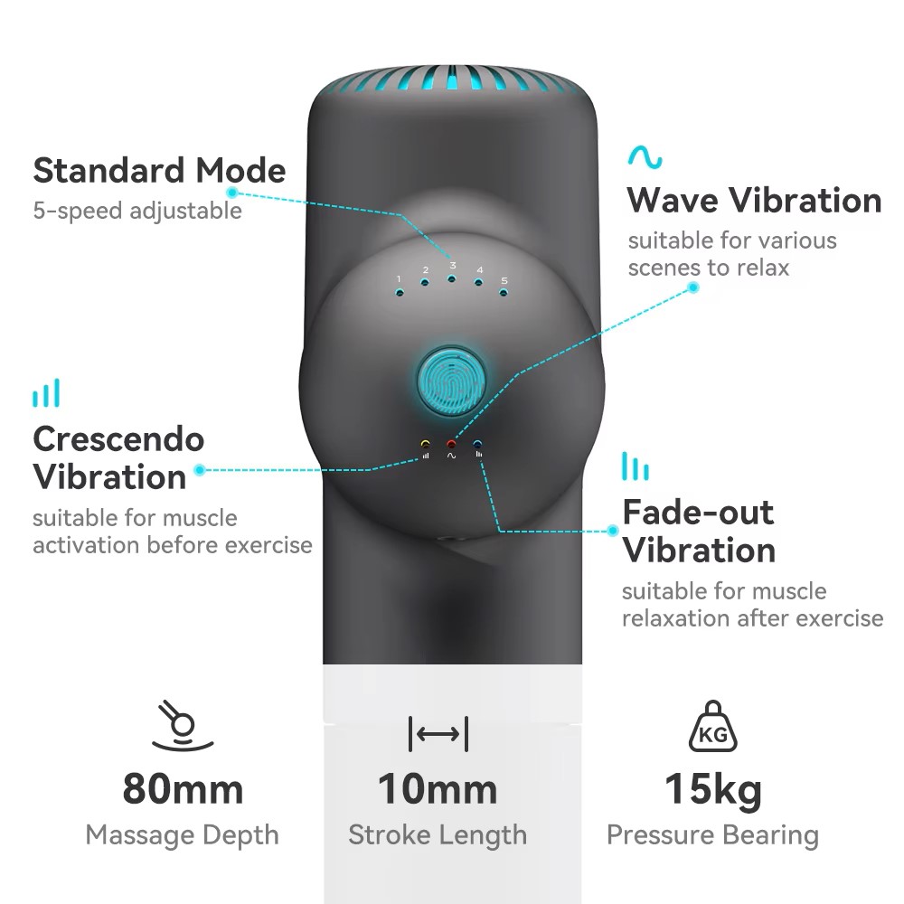 Booster-Pistolet de massage él - Health Wellness avis et prix