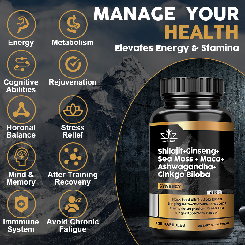 Shilajit Suppléments Ginseng & - Ginger Tea avis et prix