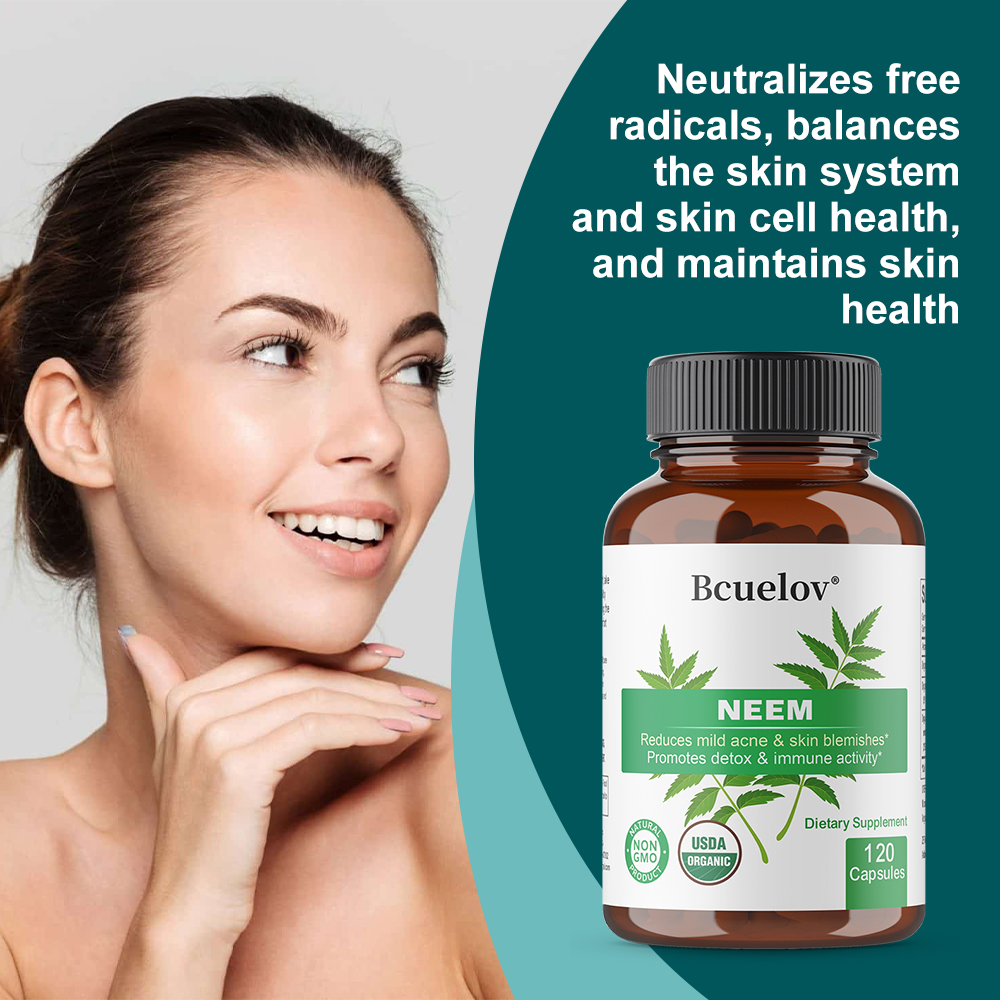 Capsules de feuilles de Neem b - Herbal Supplement avis et prix