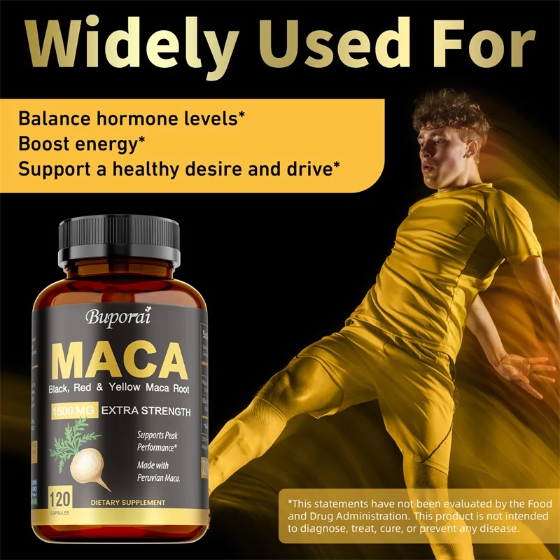 Capsules de Maca - Augmenter l - Herbal Supplement avis et prix