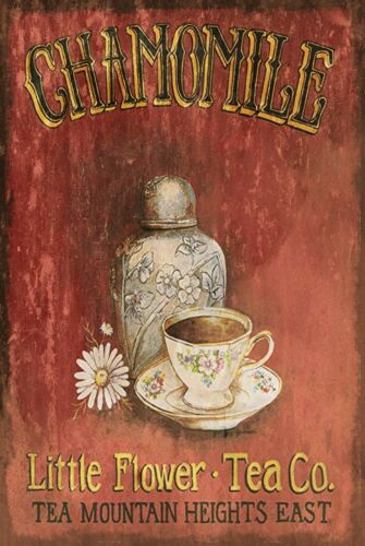 Panneau métallique de style ré - Chamomile Tea avis et prix