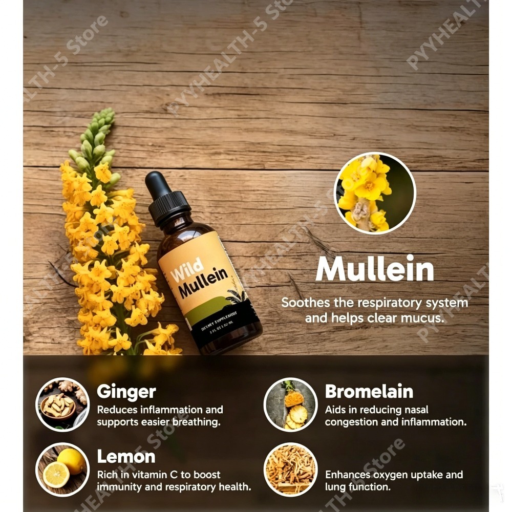 Gouttes de feuilles de molène  - Herbal Supplement avis et prix