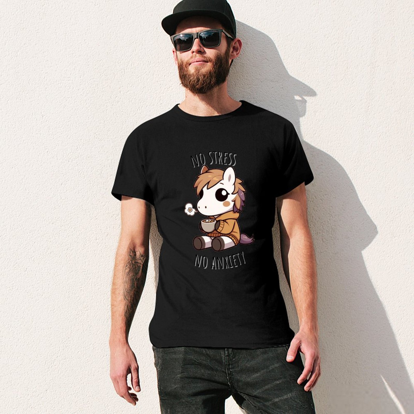 T-shirt Chamomile Tea Horse, t - Chamomile Tea avis et prix