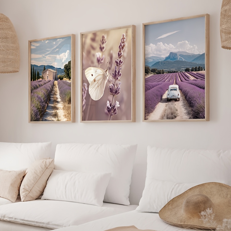 Peinture murale sur toile 3 pi - Lavender Oil avis et prix