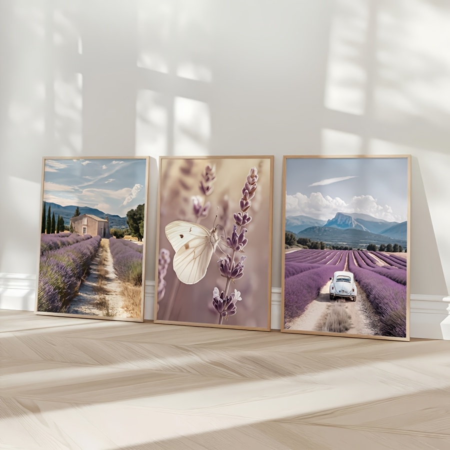Peinture murale sur toile 3 pi - Lavender Oil avis et prix