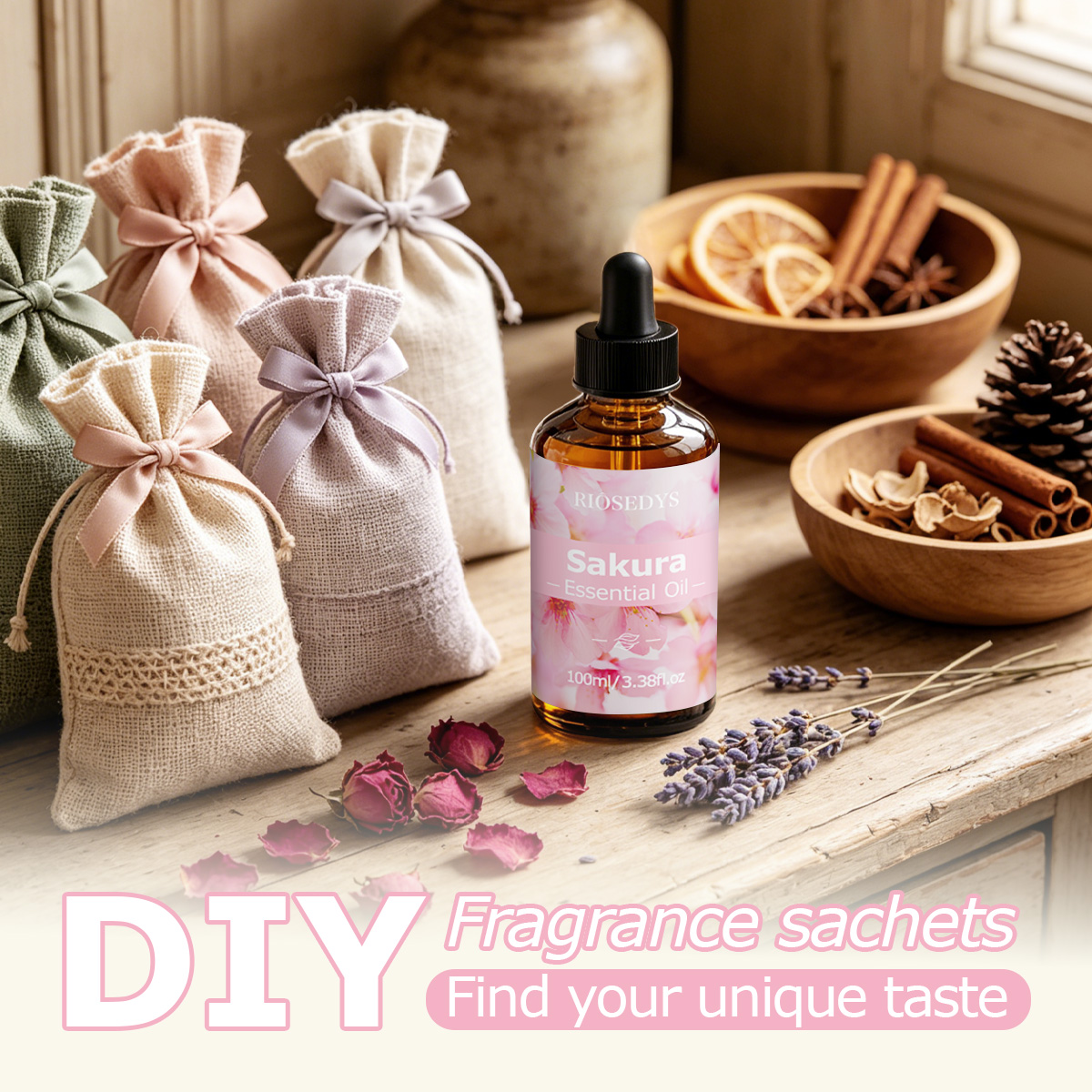 Huile essentielle SAKURA, huil - Lavender Oil avis et prix