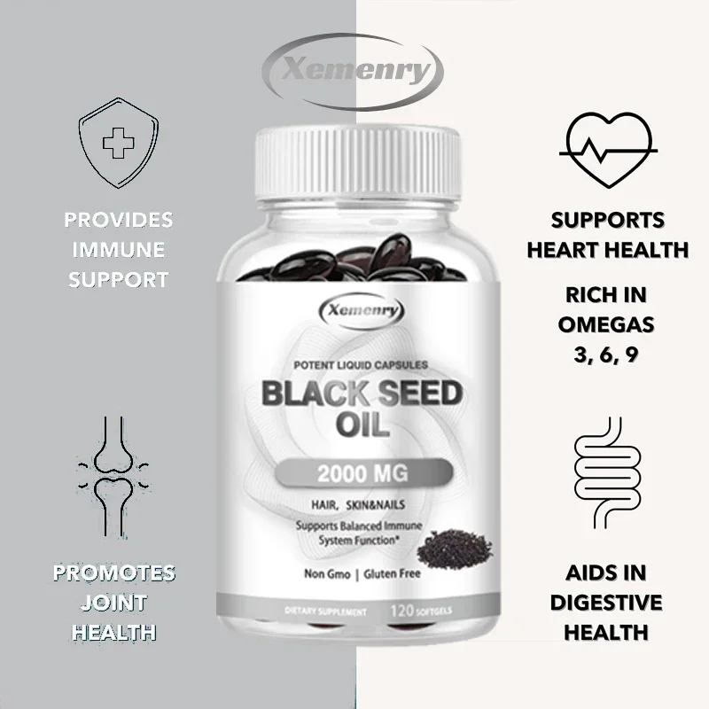 Capsules d'huile de graines no - Herbal Supplement avis et prix