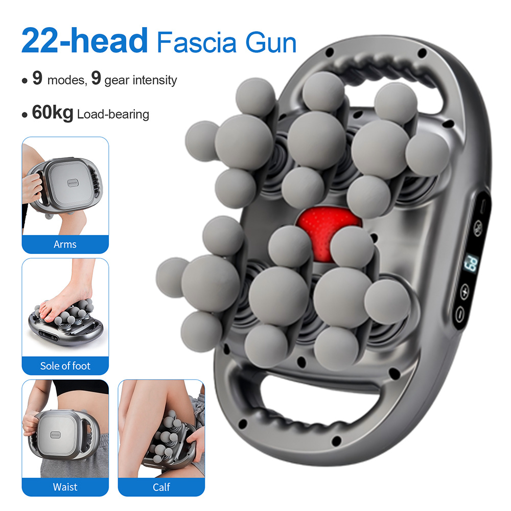 Pistolet de massage à 22 têtes - Health Wellness avis et prix