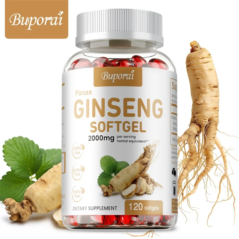 Capsules de ginseng Panax roug - Ginger Tea avis et prix